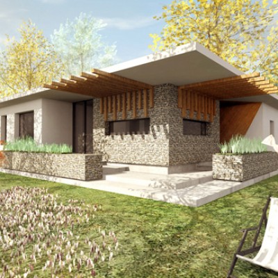AsiCarhitectura Locuinta Parter Berceni - Proiecte de case, proiecte de locuinte unifamiliale AsiCarhitectura
