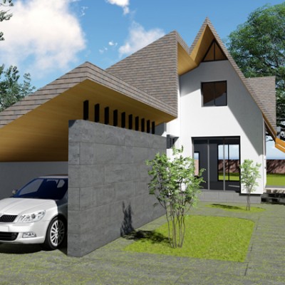 AsiCarhitectura Garajul vazut de aproape - Proiecte de case, proiecte de locuinte unifamiliale AsiCarhitectura