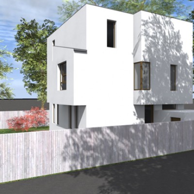 AsiCarhitectura Casa robusta P+E+M - Sector 3 - compacta - Proiecte de case proiecte de locuinte