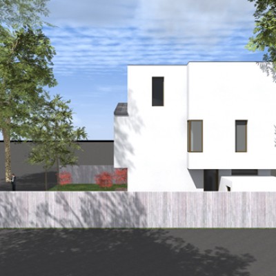 AsiCarhitectura Casa robusta P+E+M - Sector 3 -cu vegetatia inconjuratoare - Proiecte de case proiecte de