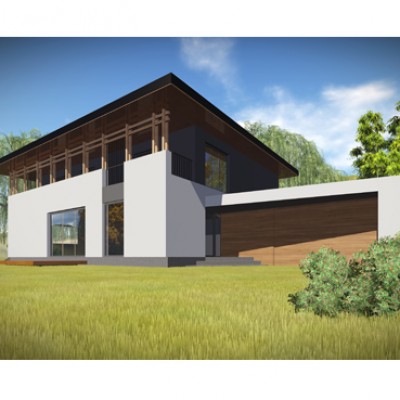 AsiCarhitectura Casa P+E si garaj - 340 mp - Berceni - garaj dublu - Proiecte de