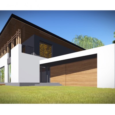 AsiCarhitectura Casa P+E si garaj - 340 mp - Berceni - garaj 2 autoturisme - Proiecte