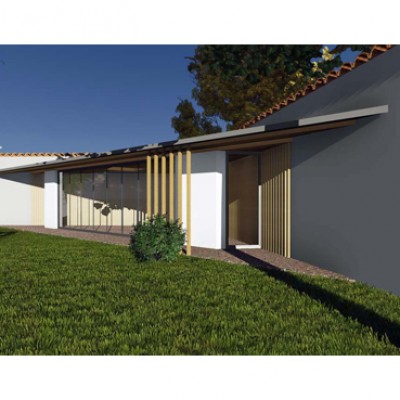 AsiCarhitectura Foisor - Living in coltul gradinii - functional vara si iarna - Proiecte de case