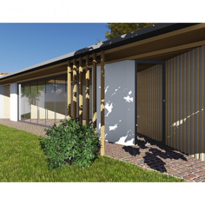 AsiCarhitectura Foisor - Living in coltul gradinii - detalii - Proiecte de case proiecte de locuinte