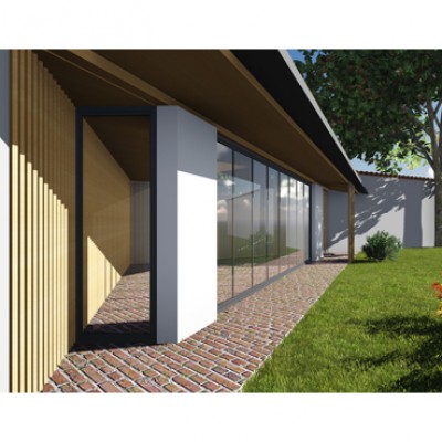 AsiCarhitectura Foisor - Living in coltul gradinii - vazut de aproape - Proiecte de case proiecte