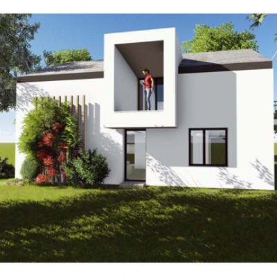 AsiCarhitectura Locuinta "D" P+E si curte - Berceni - Proiecte de case proiecte de locuinte unifamiliale