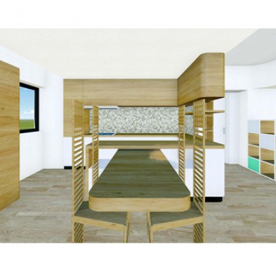AsiCarhitectura Amenajare living + bucatarie - Buzau - Proiectare si proiecte pentru amenajari de interior AsiCarhitectura
