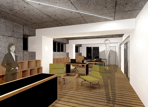 AsiCarhitectura Din garaj in birou (transformare) - Proiectare si proiecte pentru amenajari de birouri AsiCarhitectura