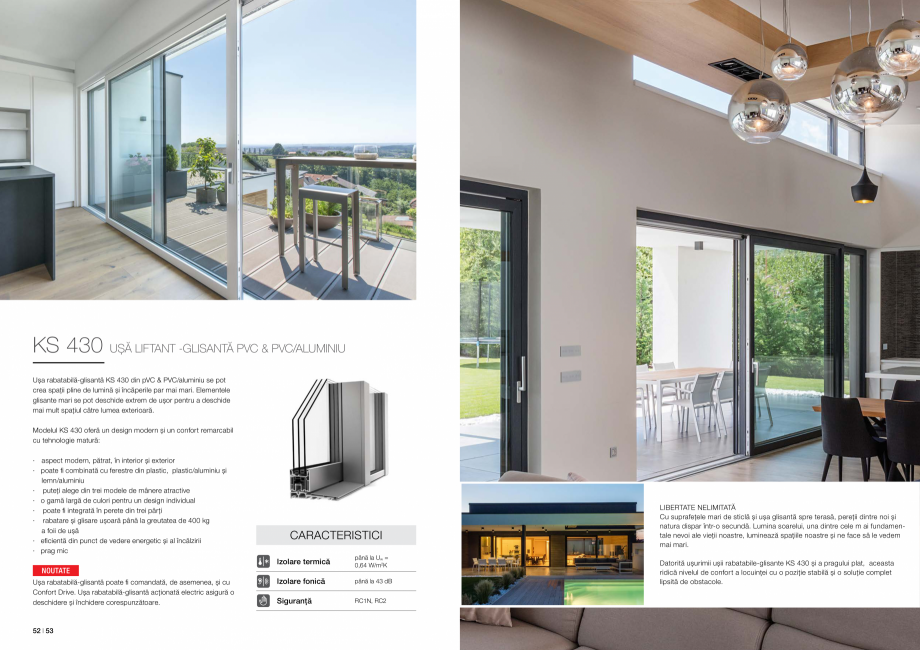 Pagina 27 - Ferestre si usi Internorm Internorm HS 330, KS 430, HX 300 Catalog, brosura Romana...