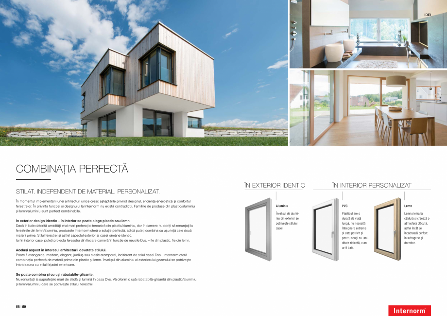Pagina 30 - Ferestre si usi Internorm Internorm HS 330, KS 430, HX 300 Catalog, brosura Romana...