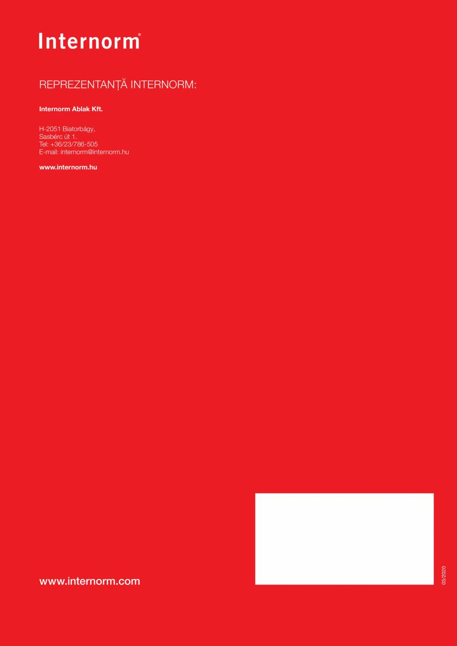 Pagina 39 - Ferestre si usi Internorm Internorm HS 330, KS 430, HX 300 Catalog, brosura Romana ...
