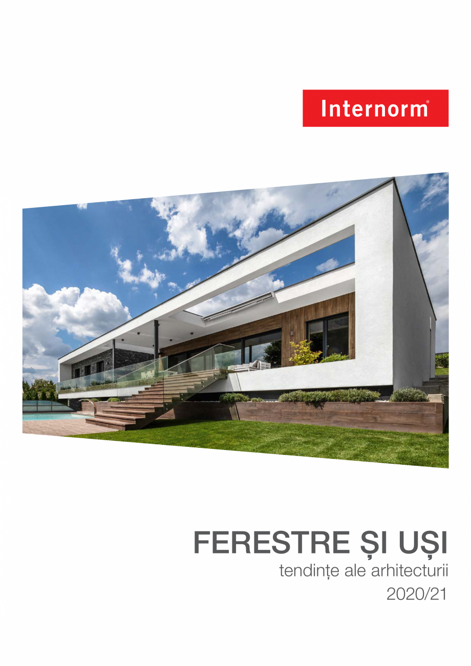 Pagina 1-Ferestre si usi Internorm Internorm HF 310, HF 410, HV 450 Catalog, brosura Romana FERESTRE ȘI UȘI...