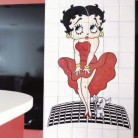 Betty Boop - Faianta pictata pentru restaurante - ARTELUX