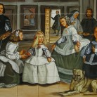 Las Meninas - Velazquez - Decoruri artistice din faianta pictata pentru living ARTELUX