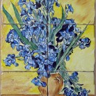 Irisi - Decoruri artistice din faianta pictata pentru living ARTELUX