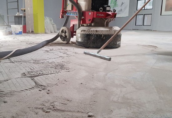 Reconditionare pardoseli din beton ADNA INTERDOM