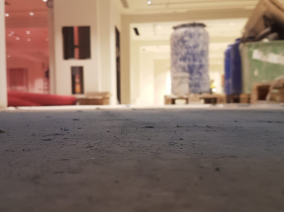 Slefuire marmura inainte Lustruire marmura