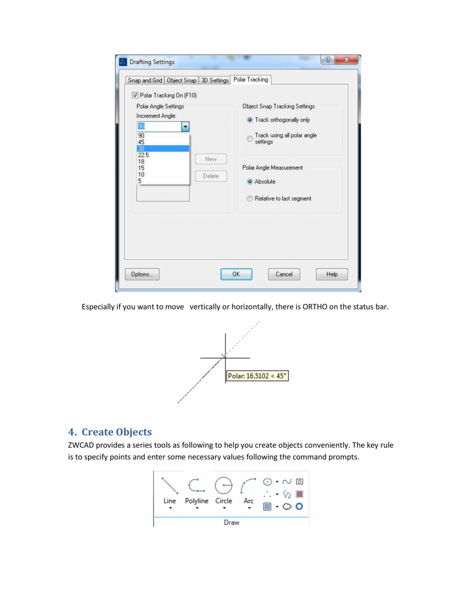 Pagina 11-ZWCAD Quick Reference ZWCAD Standard 2024, Professional 2024 Catalog, brosura Engleza ...... 52
...
