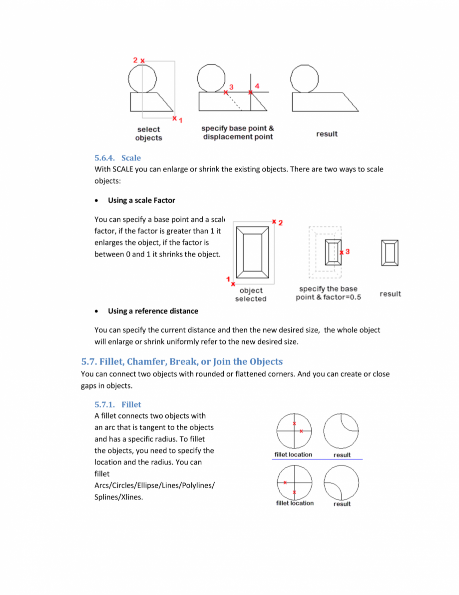 Pagina 22-ZWCAD Quick Reference ZWCAD Standard 2024, Professional 2024 Catalog, brosura Engleza  base point....
