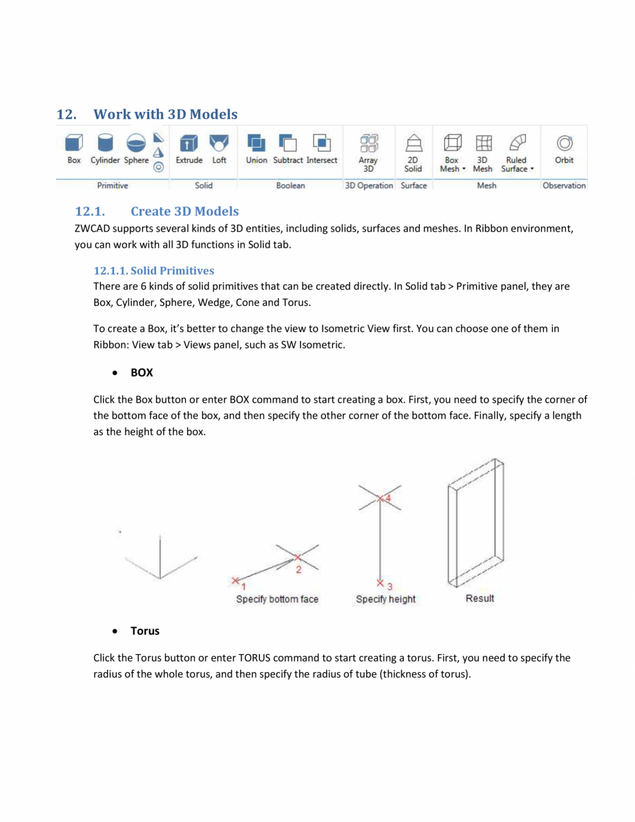 Pagina 48-ZWCAD Quick Reference ZWCAD Standard 2024, Professional 2024 Catalog, brosura Engleza ter of the...