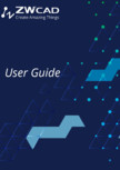 ZWCAD User Guide manual ZWCAD - Standard 2024, Professional 2024
