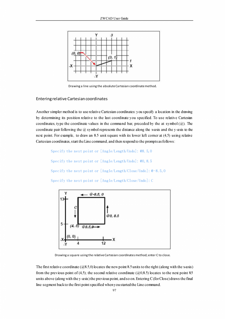 Pagina 97-ZWCAD User Guide manual ZWCAD Standard 2024, Professional 2024 Instructiuni montaj, utilizare...