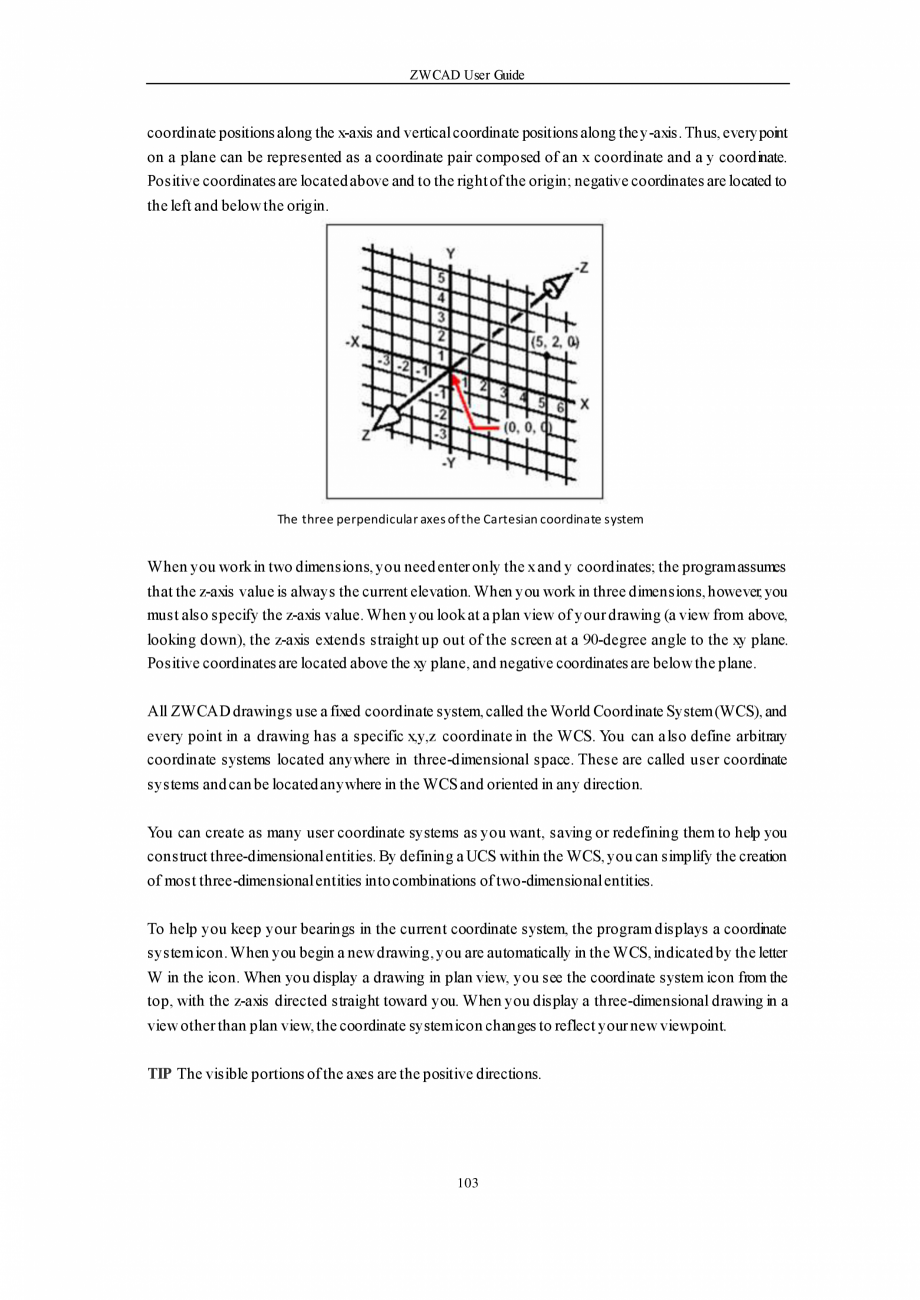 Pagina 103-ZWCAD User Guide manual ZWCAD Standard 2024, Professional 2024 Instructiuni montaj, utilizare...