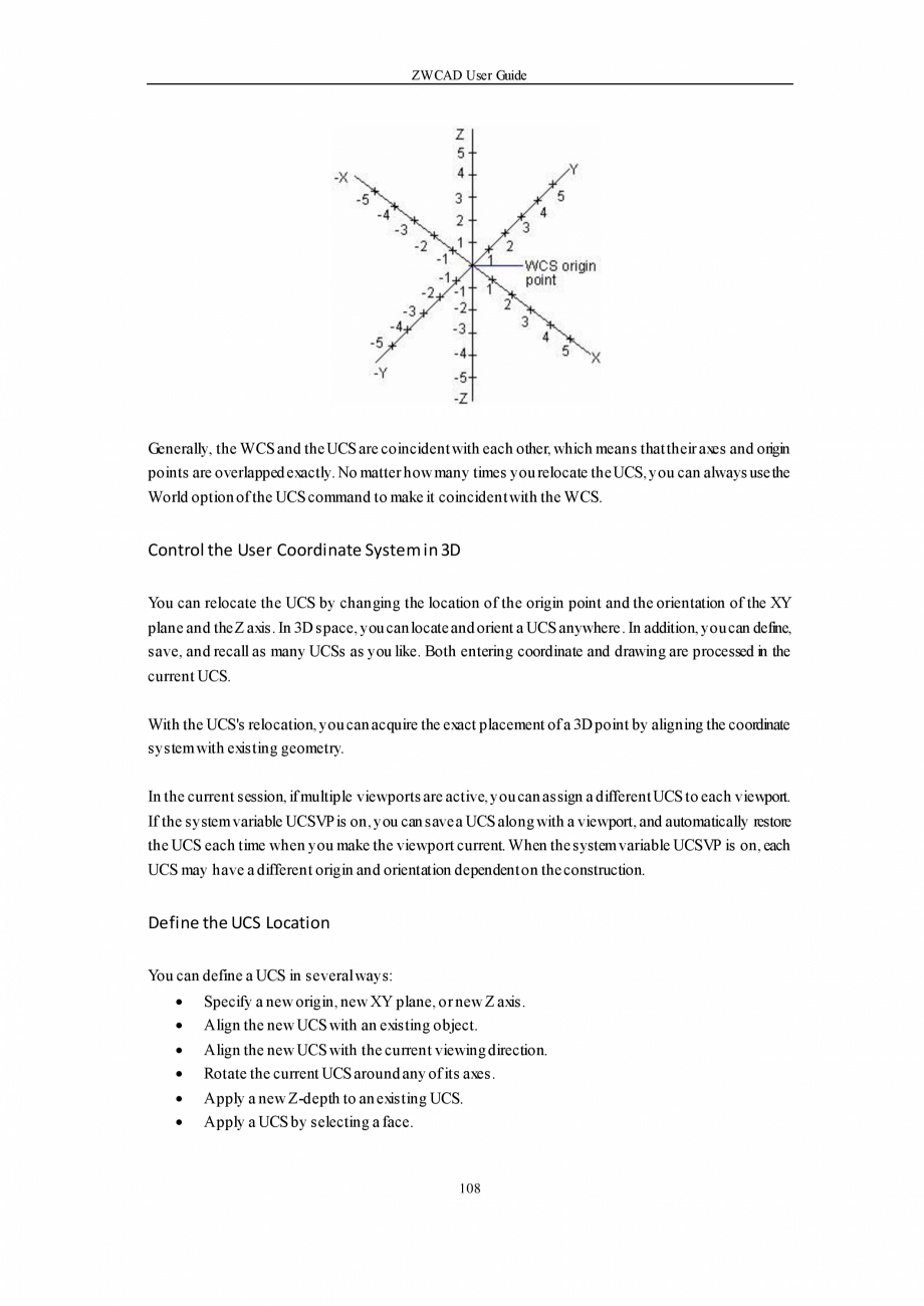 Pagina 108-ZWCAD User Guide manual ZWCAD Standard 2024, Professional 2024 Instructiuni montaj, utilizare...