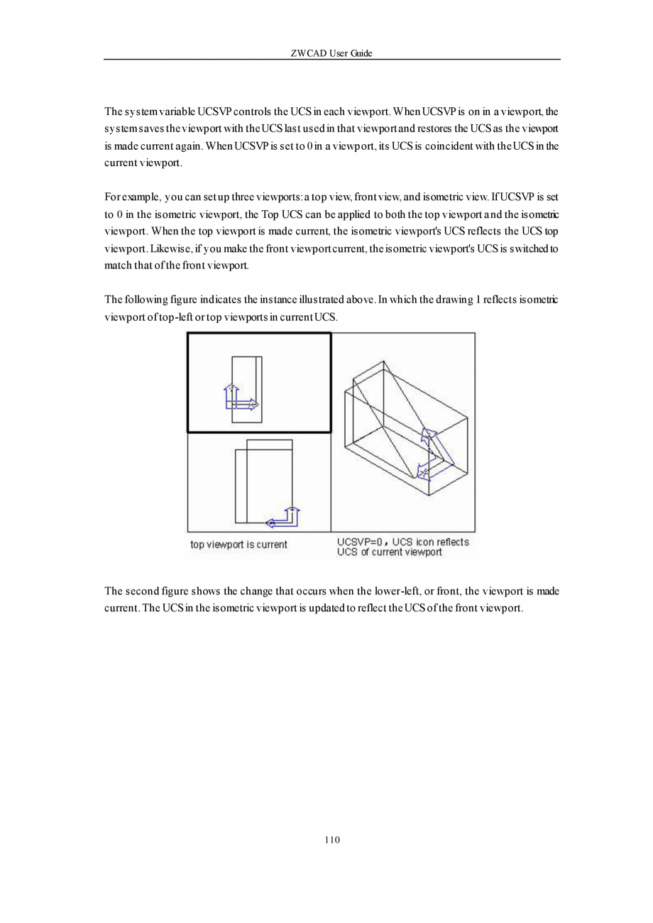 Pagina 110 - ZWCAD User Guide manual ZWCAD Standard 2023, Professional 2023 Instructiuni montaj,...