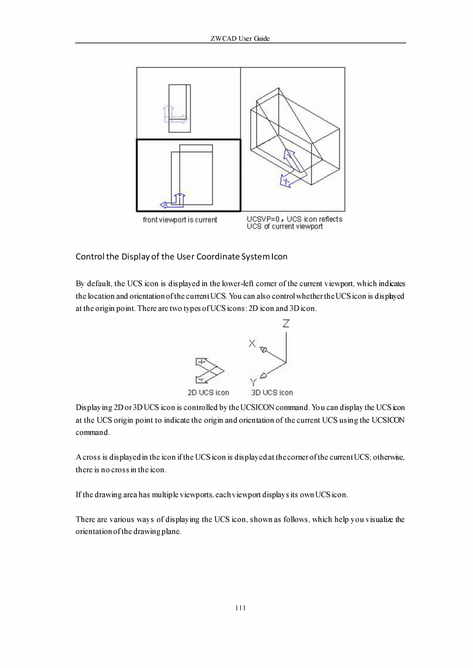 Pagina 111-ZWCAD User Guide manual ZWCAD Standard 2024, Professional 2024 Instructiuni montaj, utilizare...