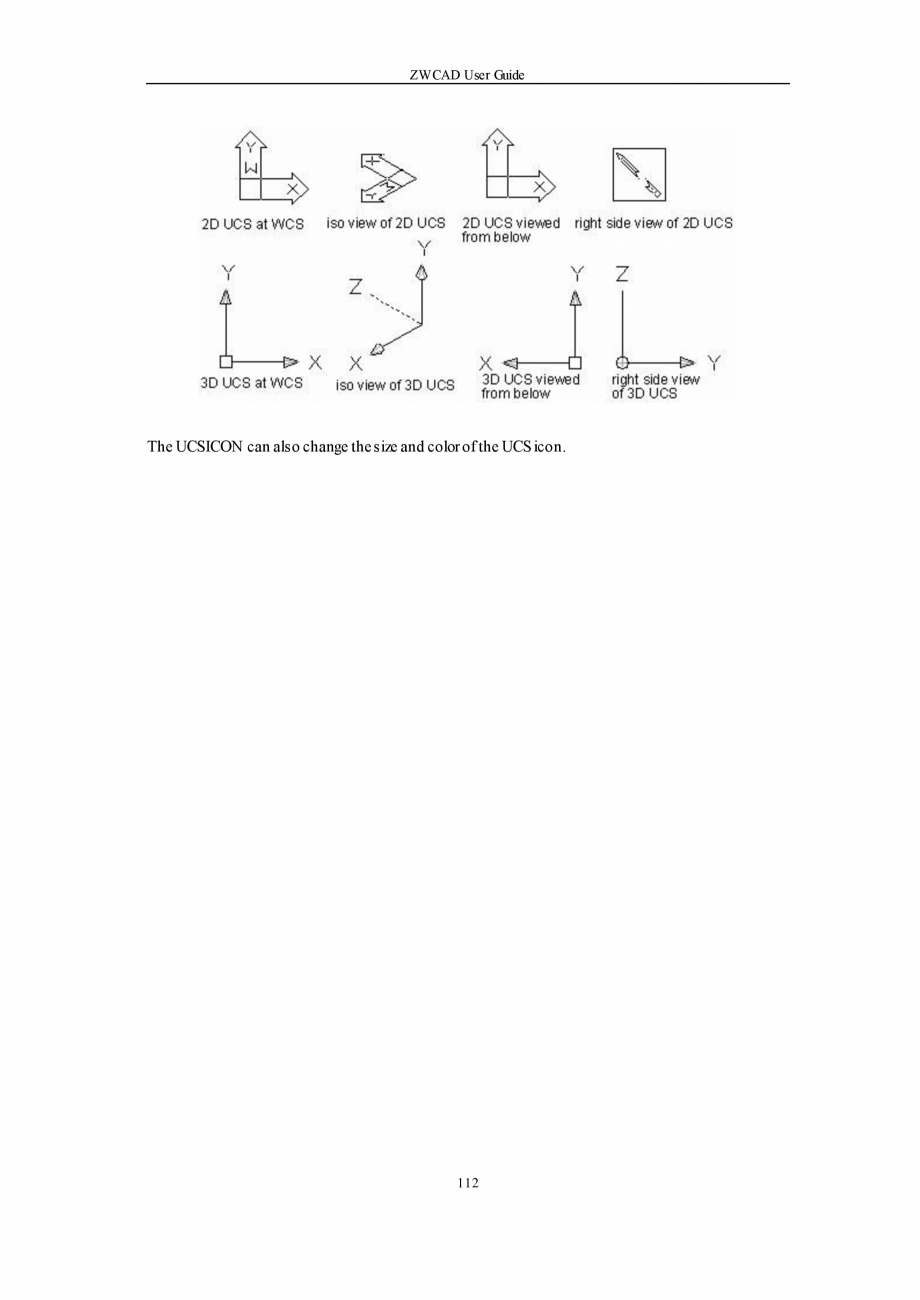 Pagina 112-ZWCAD User Guide manual ZWCAD Standard 2024, Professional 2024 Instructiuni montaj, utilizare...