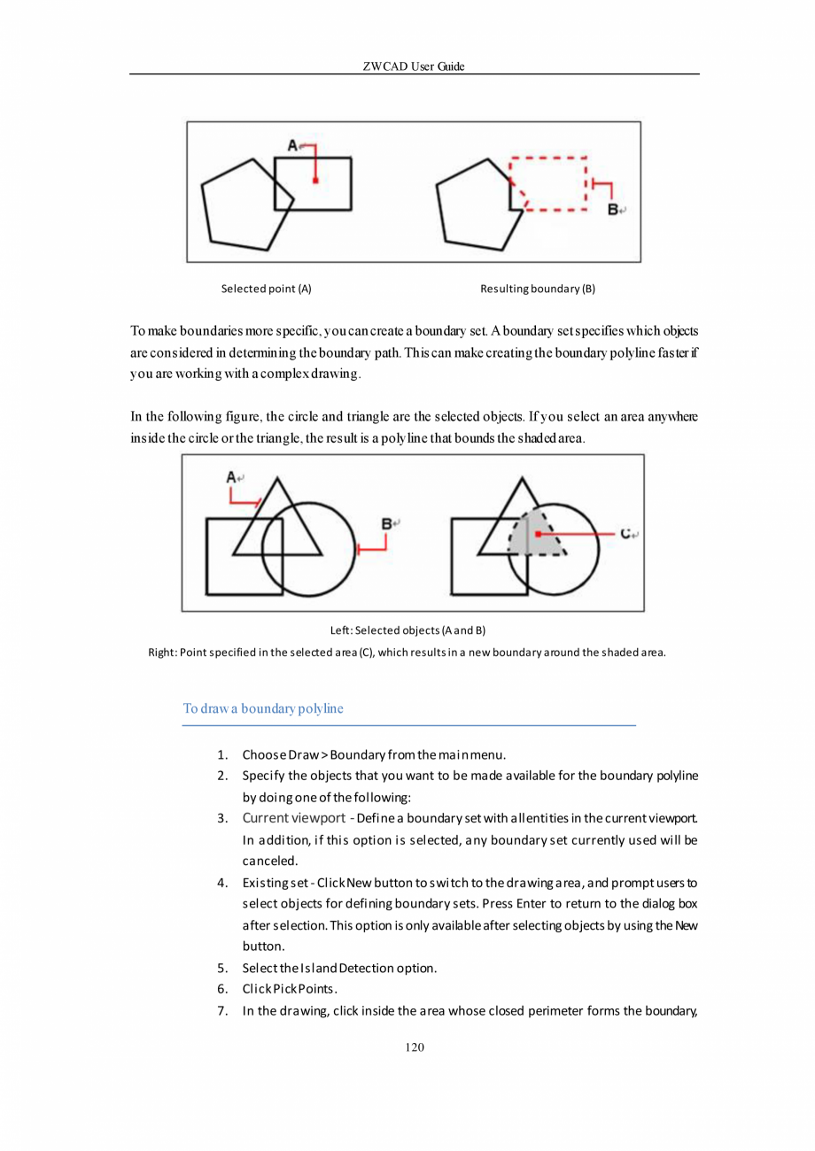 Pagina 120-ZWCAD User Guide manual ZWCAD Standard 2024, Professional 2024 Instructiuni montaj, utilizare...