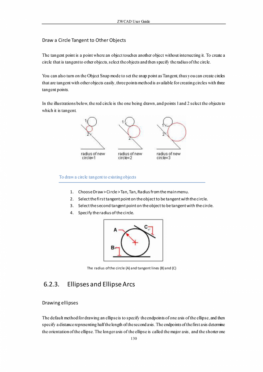 Pagina 130-ZWCAD User Guide manual ZWCAD Standard 2024, Professional 2024 Instructiuni montaj, utilizare...