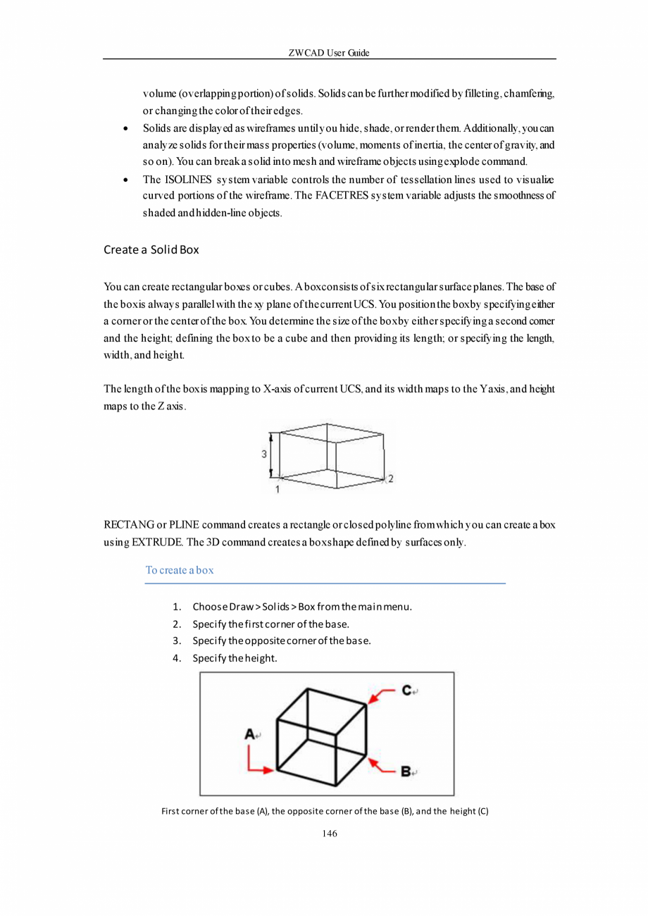 Pagina 146-ZWCAD User Guide manual ZWCAD Standard 2024, Professional 2024 Instructiuni montaj, utilizare...