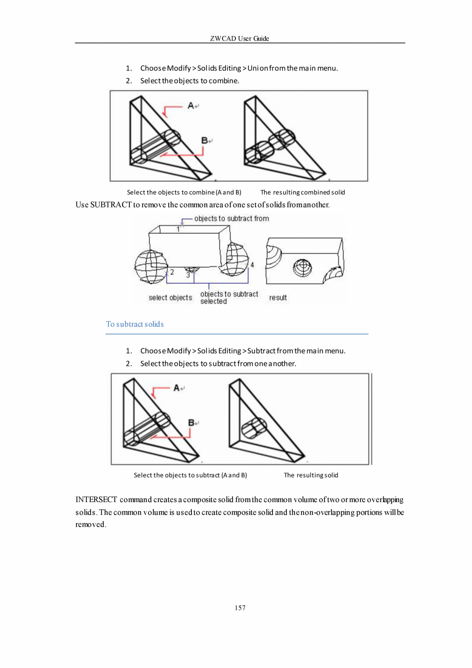 Pagina 157-ZWCAD User Guide manual ZWCAD Standard 2024, Professional 2024 Instructiuni montaj, utilizare...