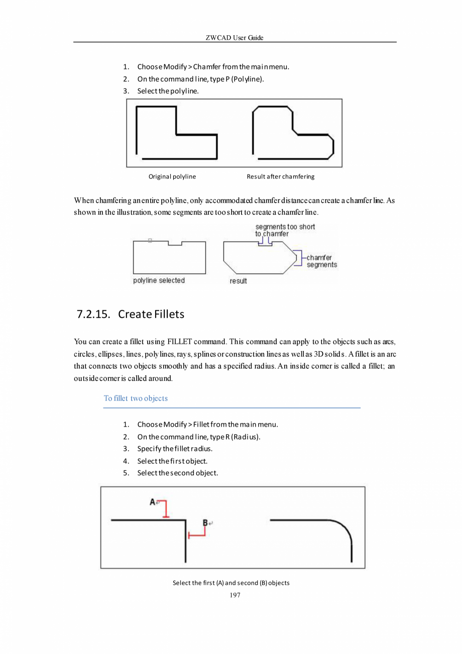 Pagina 197-ZWCAD User Guide manual ZWCAD Standard 2024, Professional 2024 Instructiuni montaj, utilizare...