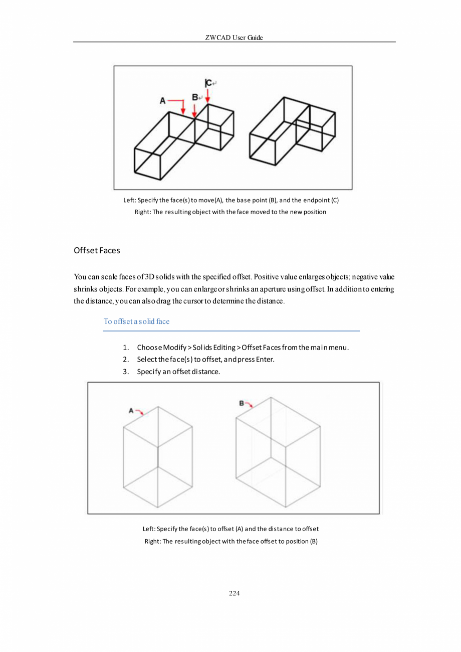 Pagina 224-ZWCAD User Guide manual ZWCAD Standard 2024, Professional 2024 Instructiuni montaj, utilizare...