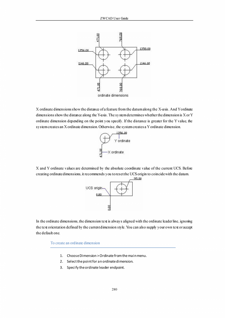 Pagina 280-ZWCAD User Guide manual ZWCAD Standard 2024, Professional 2024 Instructiuni montaj, utilizare...