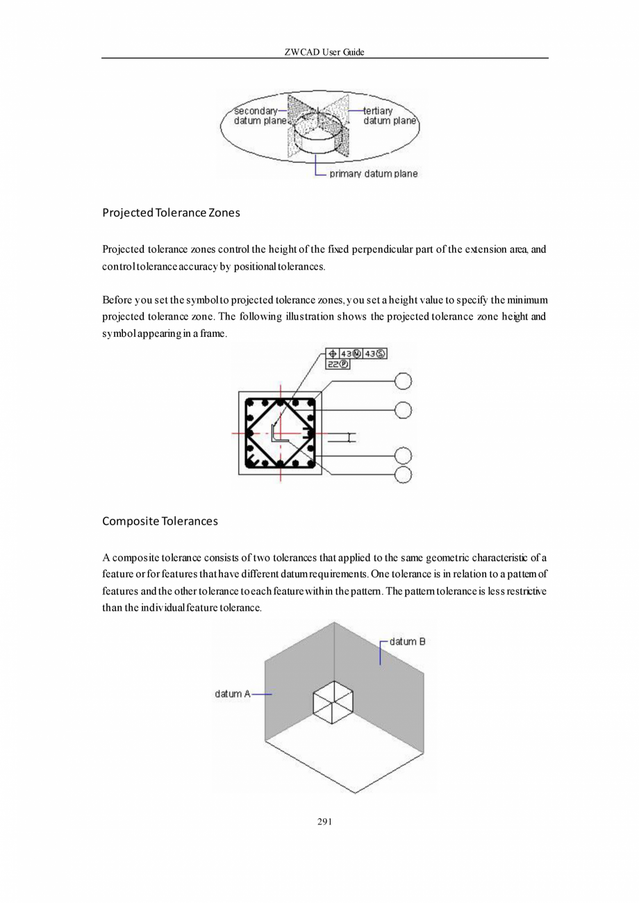 Pagina 291-ZWCAD User Guide manual ZWCAD Standard 2024, Professional 2024 Instructiuni montaj, utilizare...