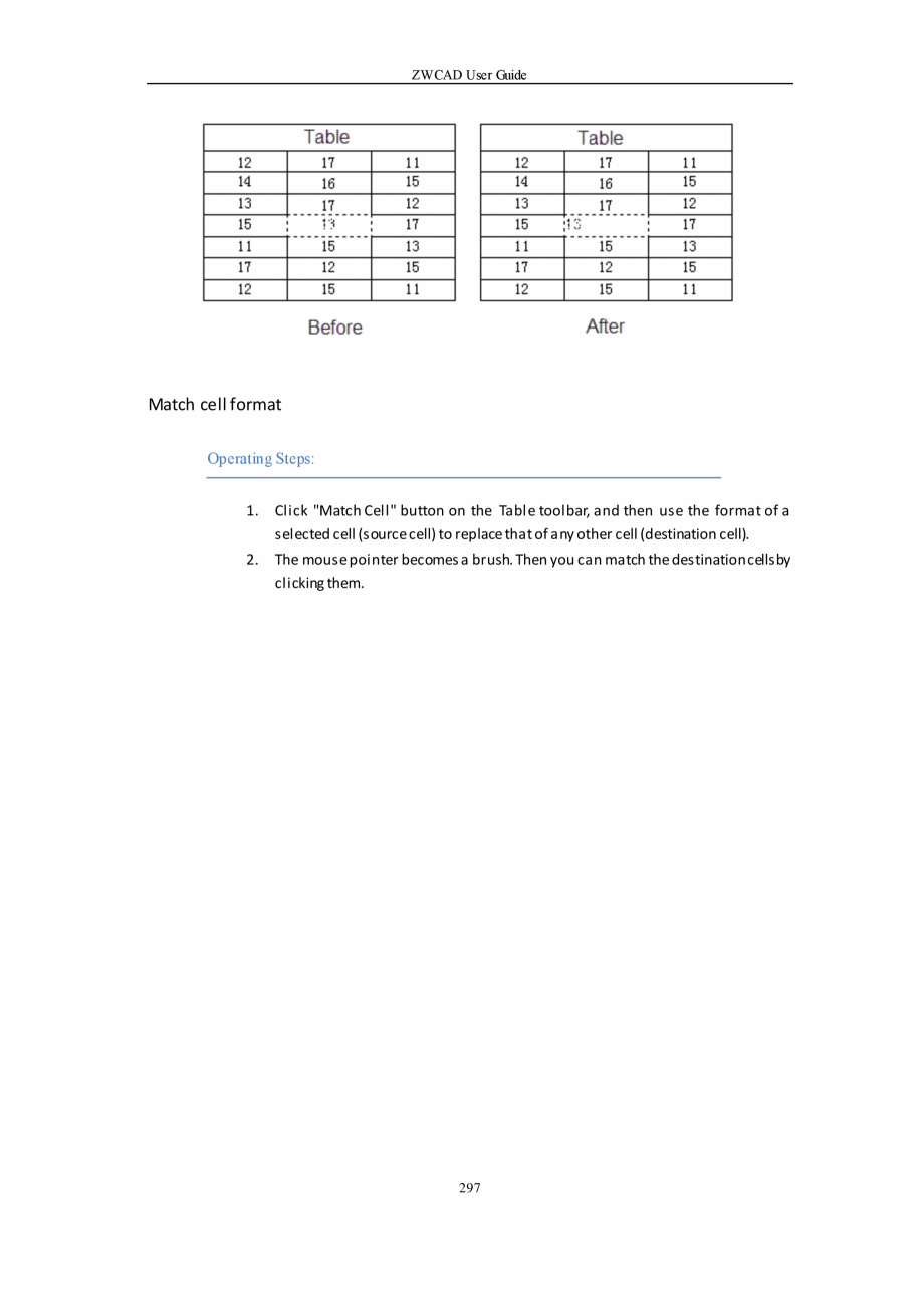Pagina 297-ZWCAD User Guide manual ZWCAD Standard 2024, Professional 2024 Instructiuni montaj, utilizare...