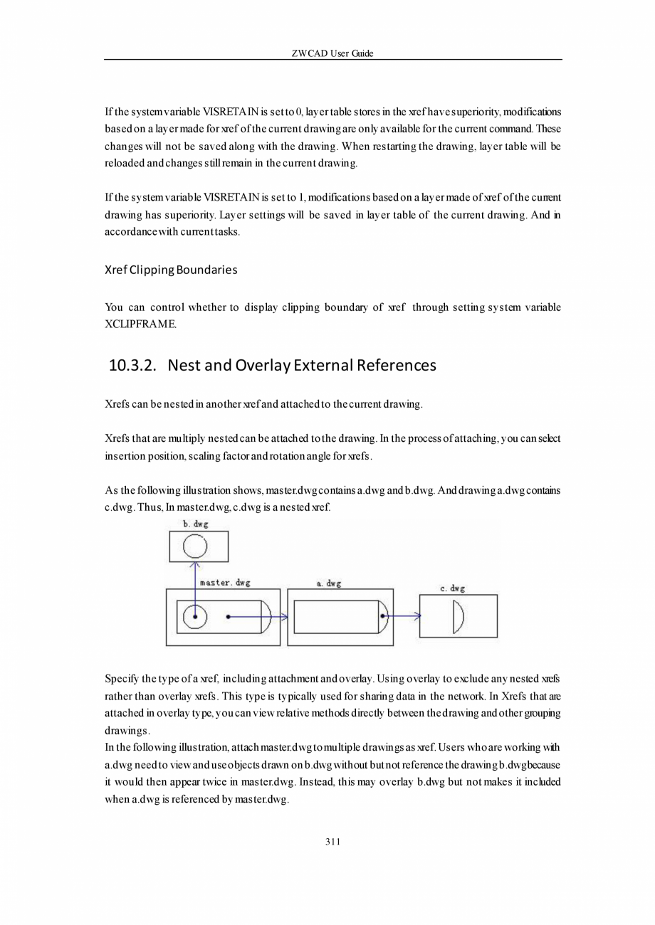 Pagina 311-ZWCAD User Guide manual ZWCAD Standard 2024, Professional 2024 Instructiuni montaj, utilizare...
