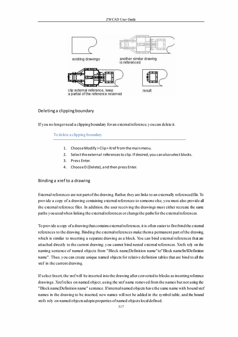 Pagina 317-ZWCAD User Guide manual ZWCAD Standard 2024, Professional 2024 Instructiuni montaj, utilizare...