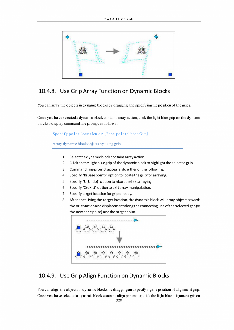 Pagina 328-ZWCAD User Guide manual ZWCAD Standard 2024, Professional 2024 Instructiuni montaj, utilizare...