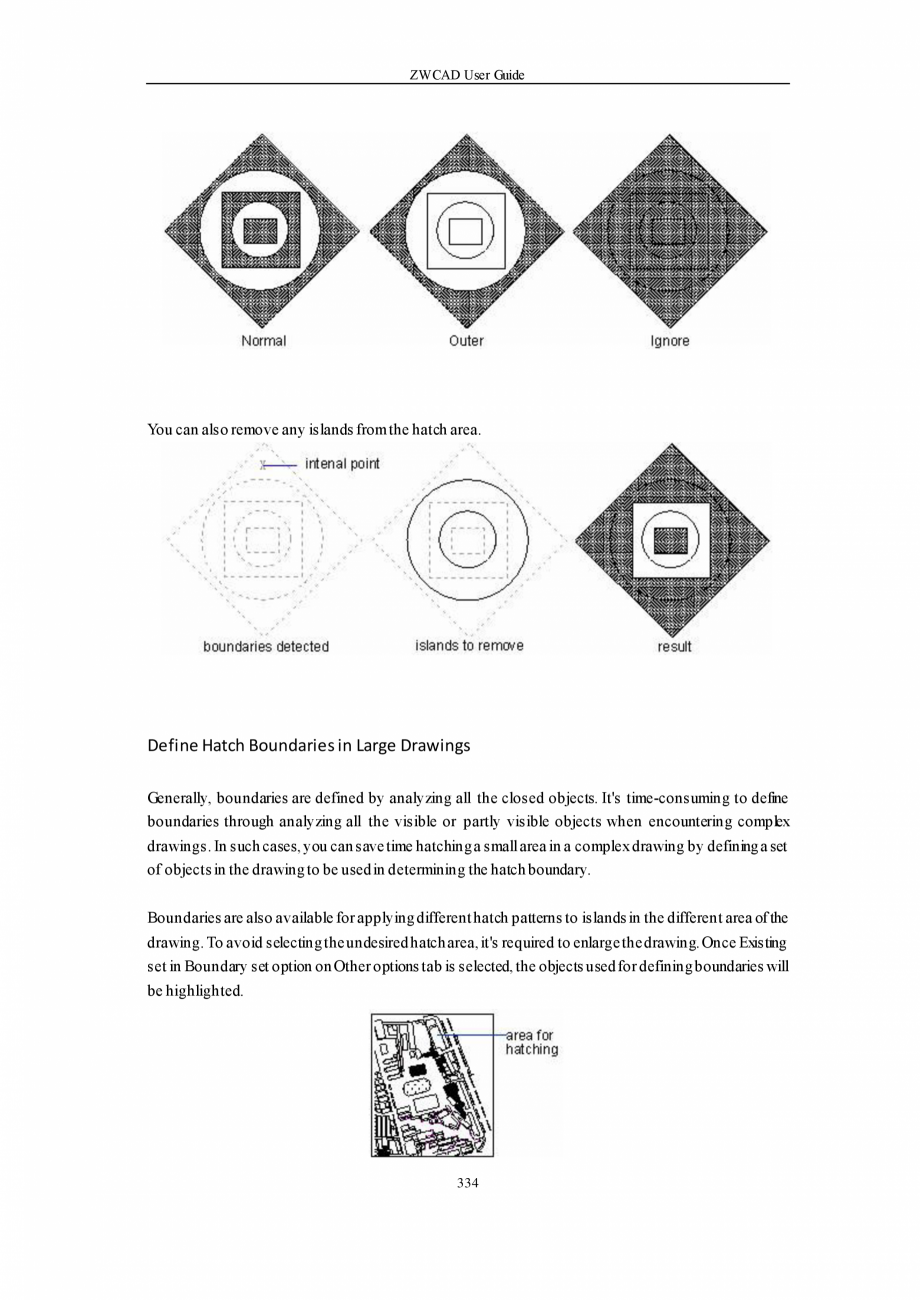 Pagina 334-ZWCAD User Guide manual ZWCAD Standard 2024, Professional 2024 Instructiuni montaj, utilizare...