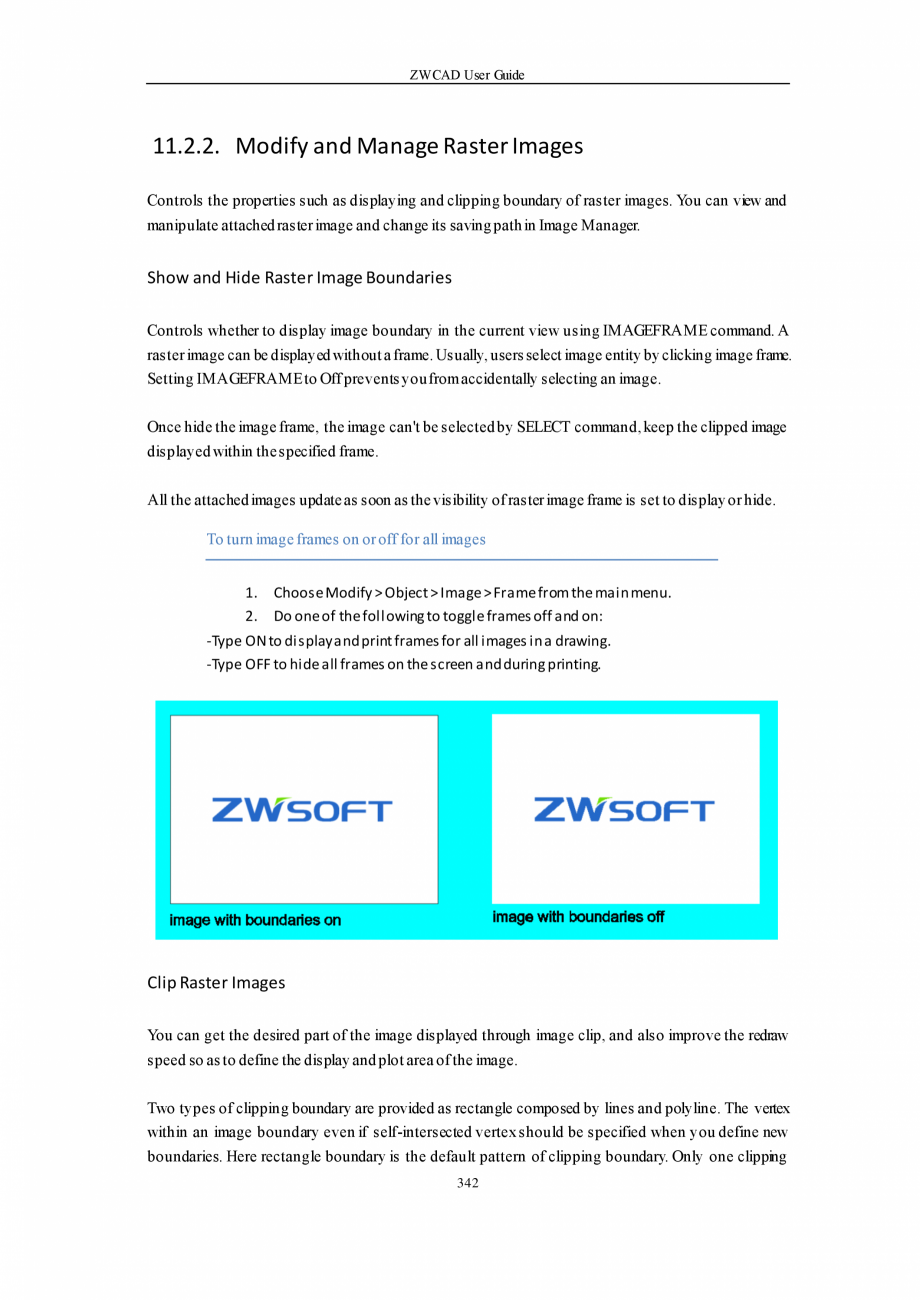 Pagina 342-ZWCAD User Guide manual ZWCAD Standard 2024, Professional 2024 Instructiuni montaj, utilizare...