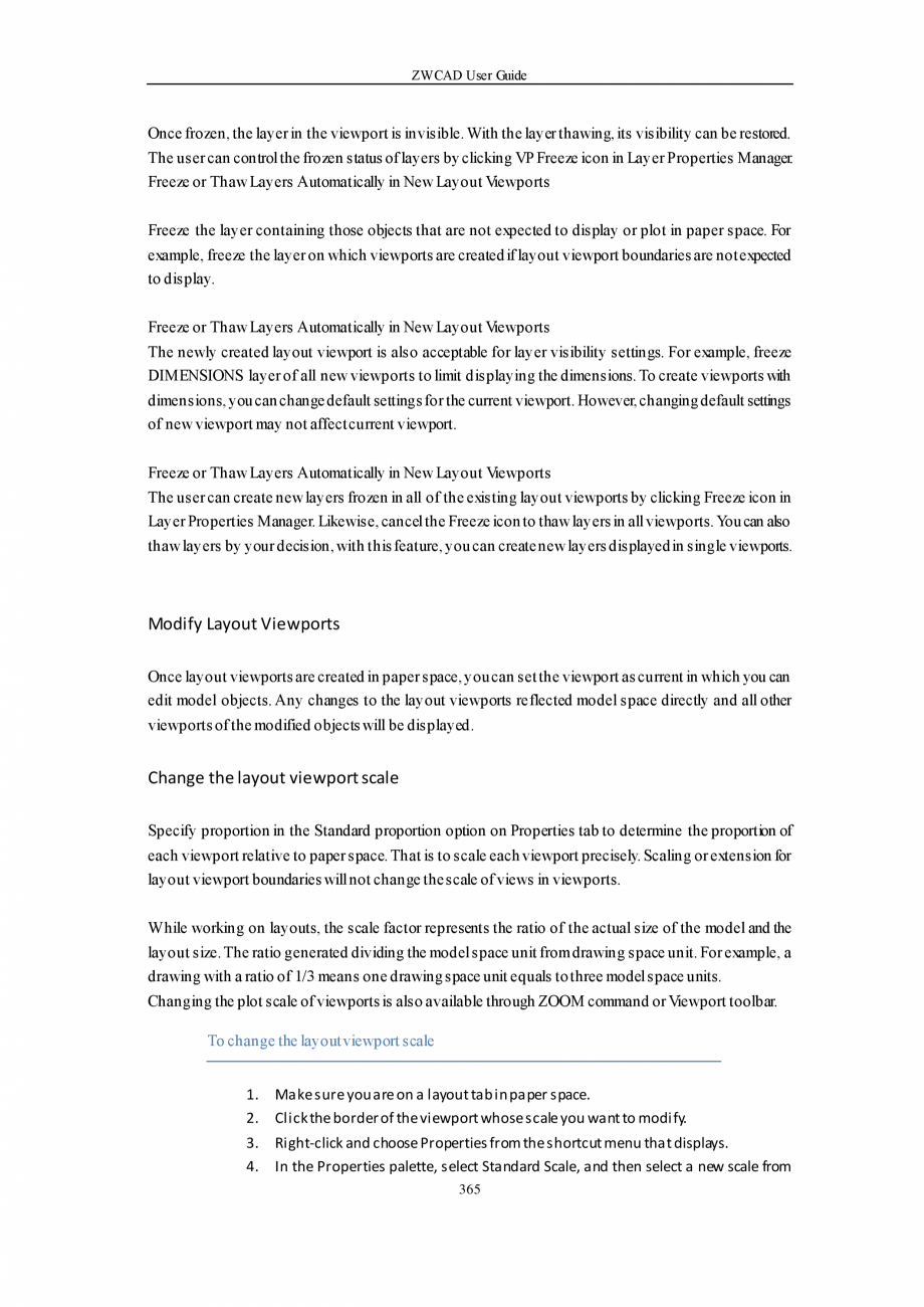 Pagina 365-ZWCAD User Guide manual ZWCAD Standard 2024, Professional 2024 Instructiuni montaj, utilizare...