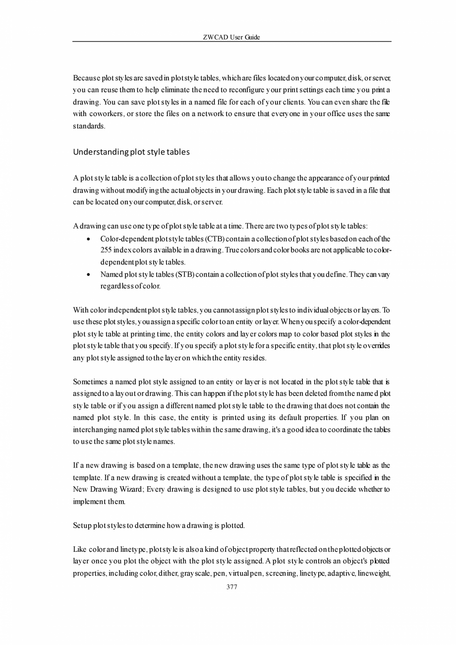 Pagina 377-ZWCAD User Guide manual ZWCAD Standard 2024, Professional 2024 Instructiuni montaj, utilizare...