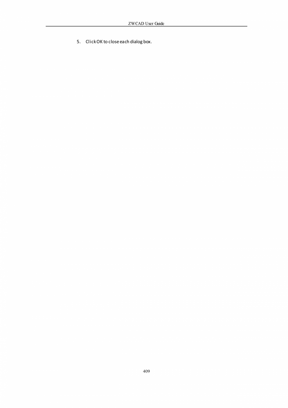 Pagina 409-ZWCAD User Guide manual ZWCAD Standard 2024, Professional 2024 Instructiuni montaj, utilizare...