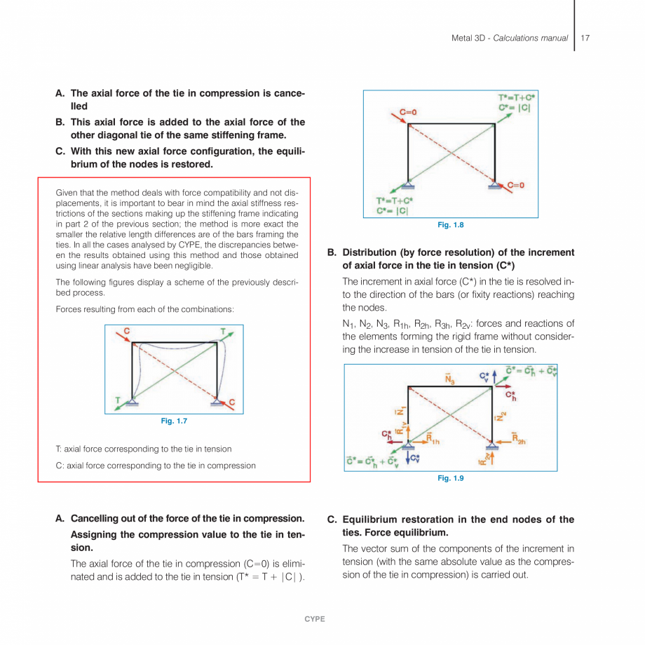 Pagina 17-Manual de calcule CYPE CYPE 3D Fisa tehnica Engleza 
Point
Uniform
Strip

9

10

Metal 3D

-
...