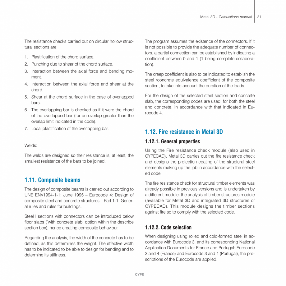Pagina 31-Manual de calcule CYPE CYPE 3D Fisa tehnica Engleza ed when these are aligned and so obtain the...
